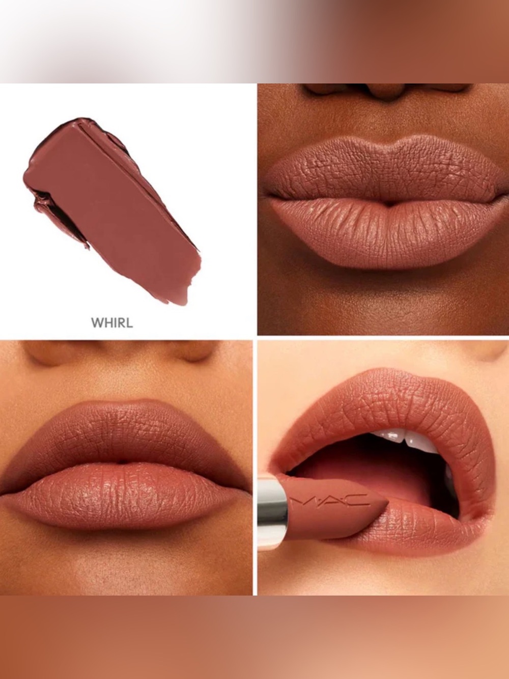 MAC COSMETICS Lipstick in Whirl